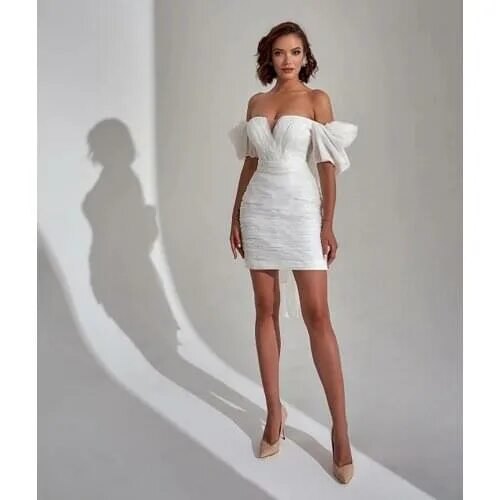 Платья на высоких фото Женские вечерние платья выше колена UETEEY из Китая купить на русском языке в ру