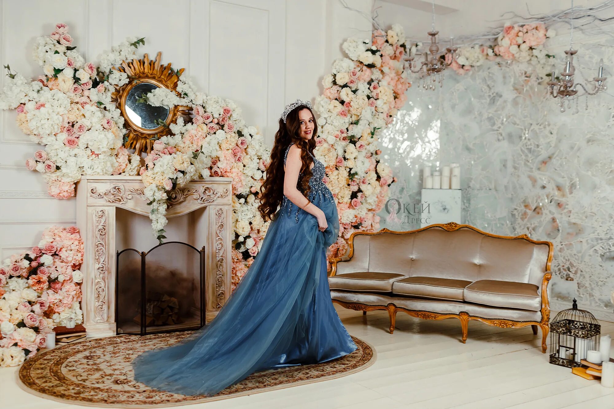 Платья напрокат краснодар фото и цены Хлоя Графит ❥ OkDress ❥ Прокат платьев в Краснодаре