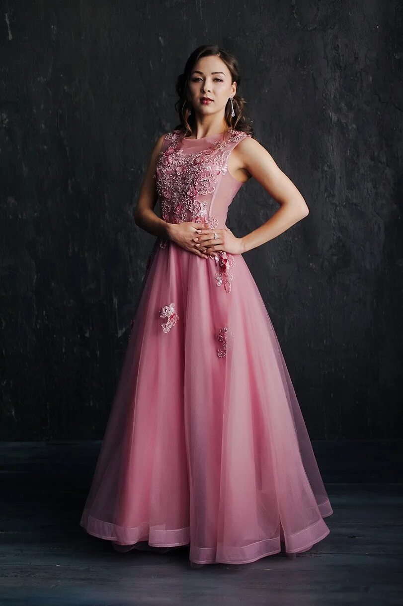 Платья напрокат омск фото цена Вечернее платье Впк53 Прокат - Сеть свадебных салонов "Умная свадьба": ПРОКАТ и 