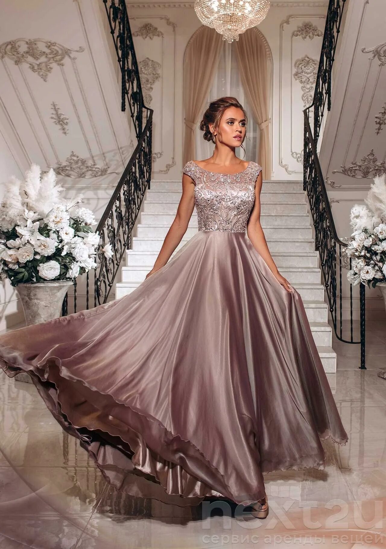 Платья напрокат оренбург цены с фото вечерние Вечернее платье SHERRI HILL SH094 - прокат от 9000 руб. Москва