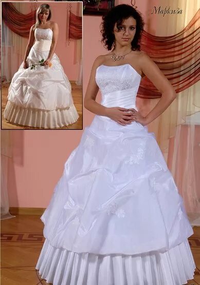 Платья напрокат рязань цены и фото Купить свадебное платье Маркиза-С5286 (цвета: белый) - Свадебный салон Свадебный