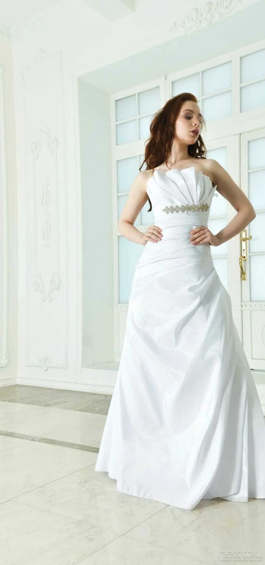 Платья напрокат ульяновск цены и фото Свадебное платье "Динара" - прокат от 6900 руб. Санкт-Петербург