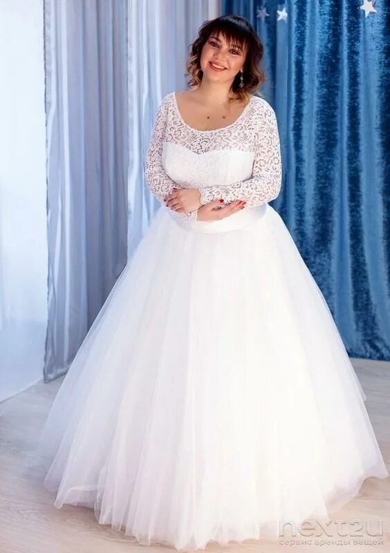 Платья напрокат ульяновск цены и фото Свадебное платье с рукавами. SALE - прокат от 3000 руб. Москва