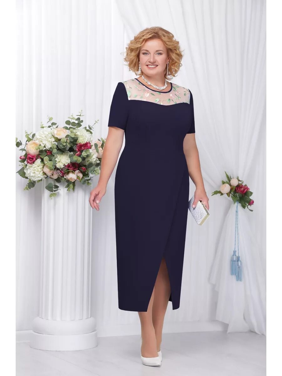 Платья нарядные женские вечерние фото Нарядное платье Ninele арт: 426793 купить от белорусских производителей за 8096 