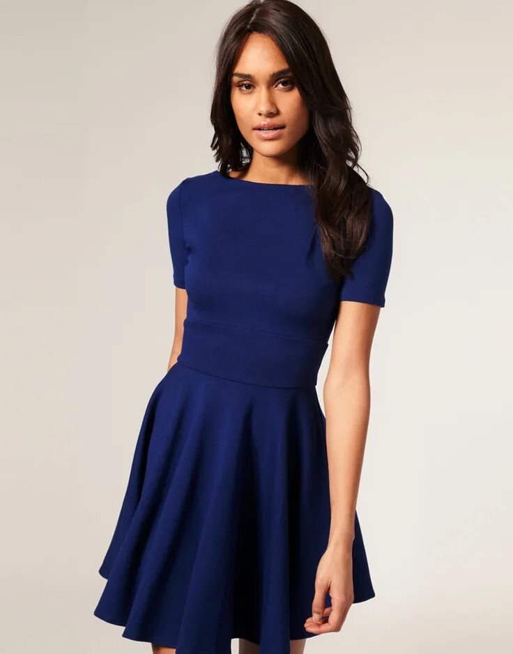 Платья обычные фото Ponti Dress in Fit And Flare with Short Sleeve My Style Pinboard Dresses, Tailor