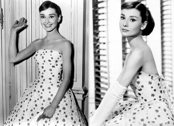 Платья одри фото Elegância... o que é? Hoje, essa palavra raramente é usada. O público jovem é um