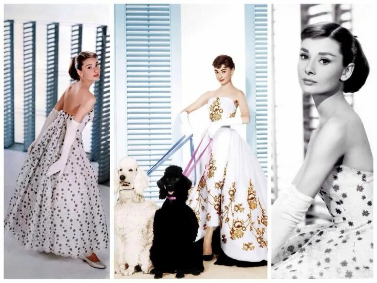 Платья одри фото Стиль Одри Хепберн: фото, макияж, прическа Длинное платье вечернее, Модные стили