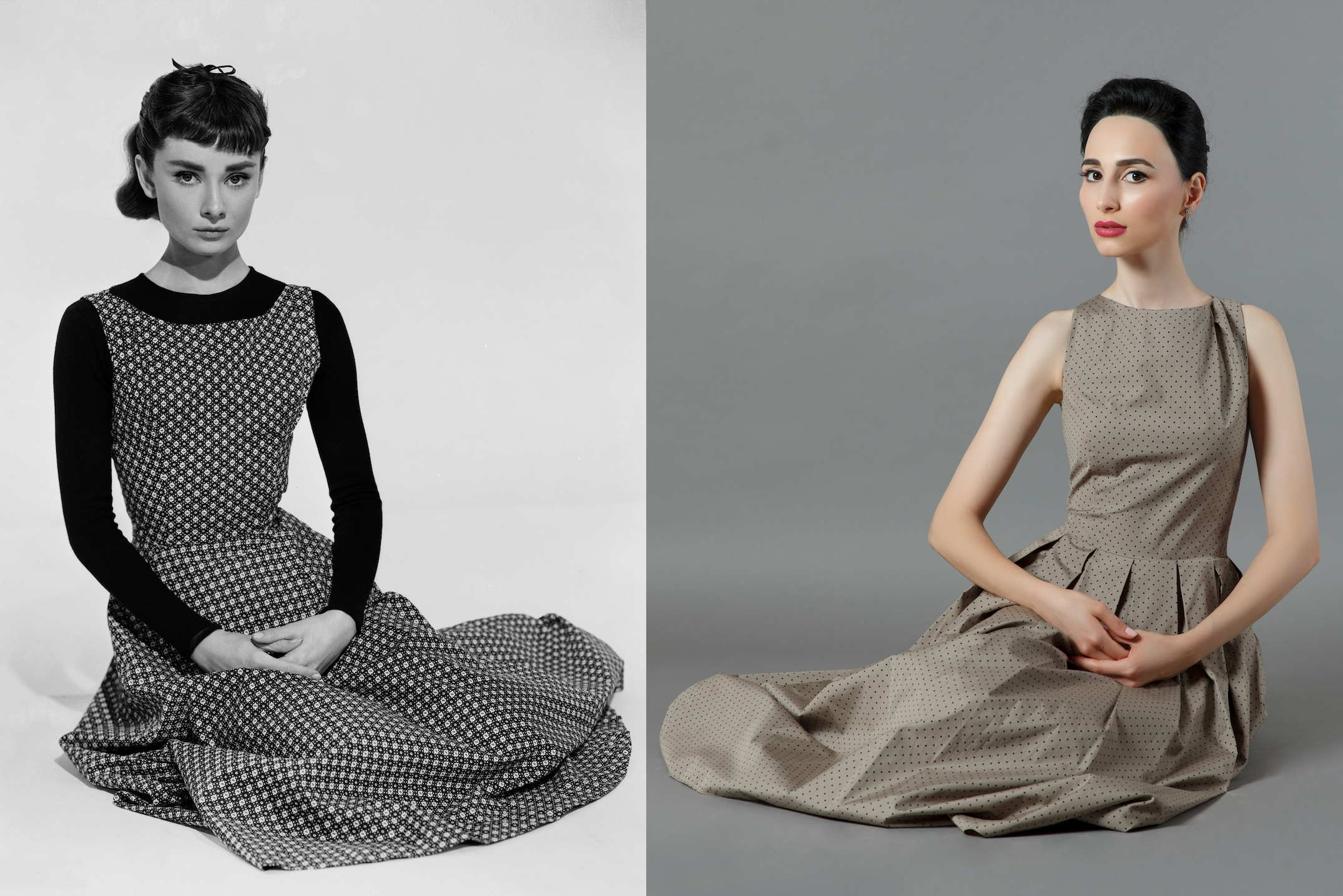 Платья одри фото Перевоплощение: Одри Хепберн, Nargis magazine Журнал Nargis