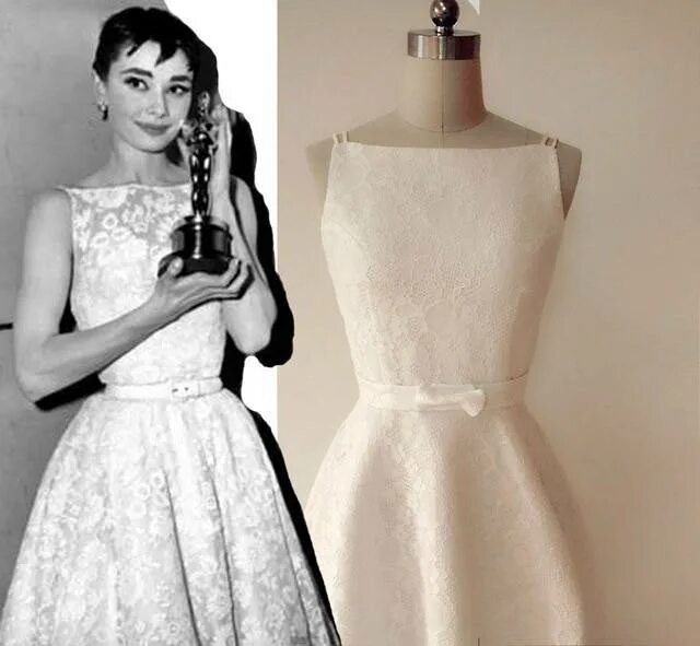 Платья одри хепберн фото Свадебное платье в стиле Одри Хепберн - как выбрать, фасоны и фото
