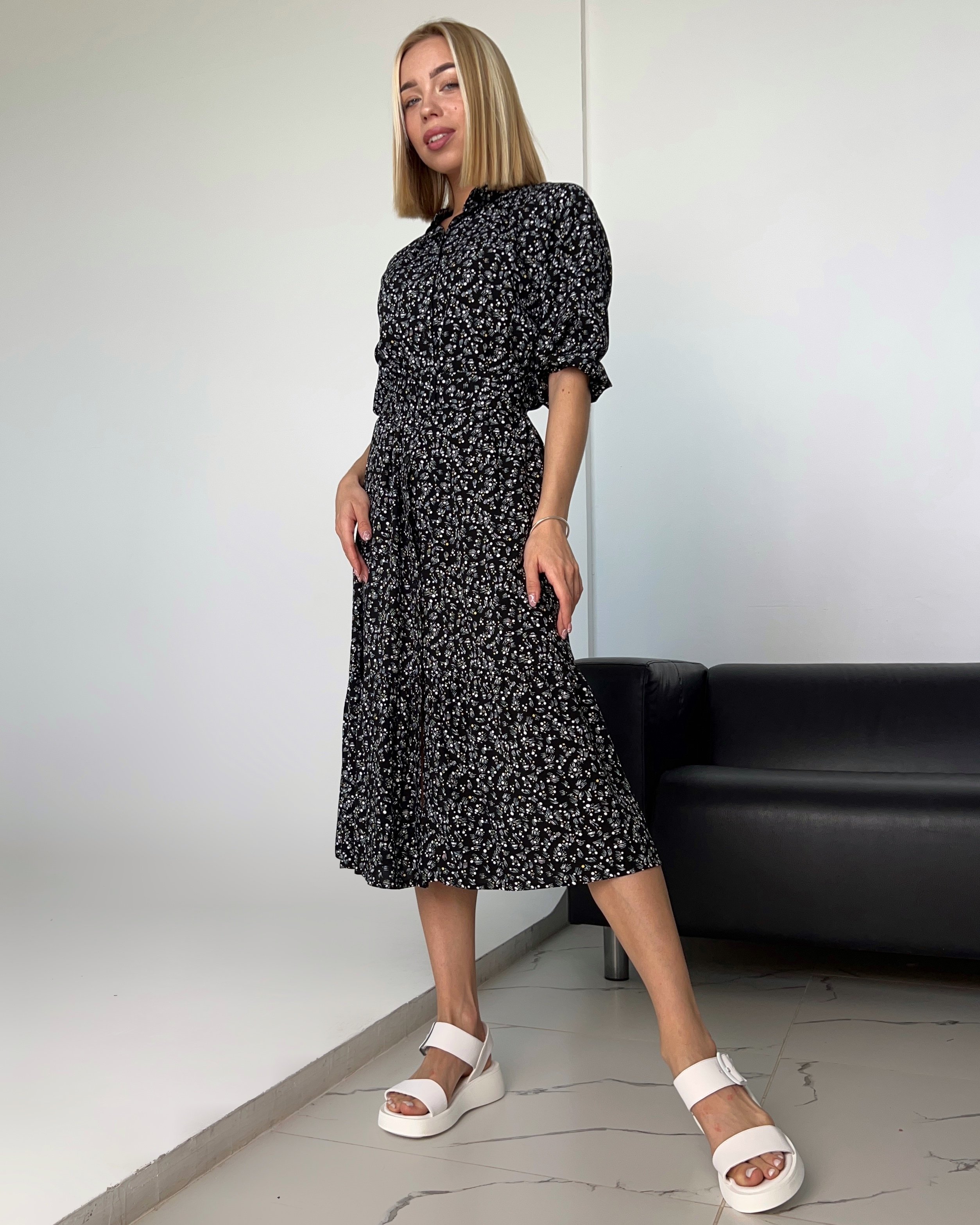 Платья омск фото и цены Платье цветочный принт 72425012\15 купить в Омске по цене 1 590 руб. Отзывы, опи