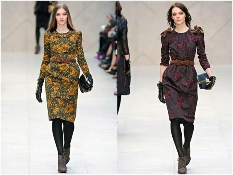 Платья осень зима фото Что модно носить зимой 2017 года? Модные тенденции, фото