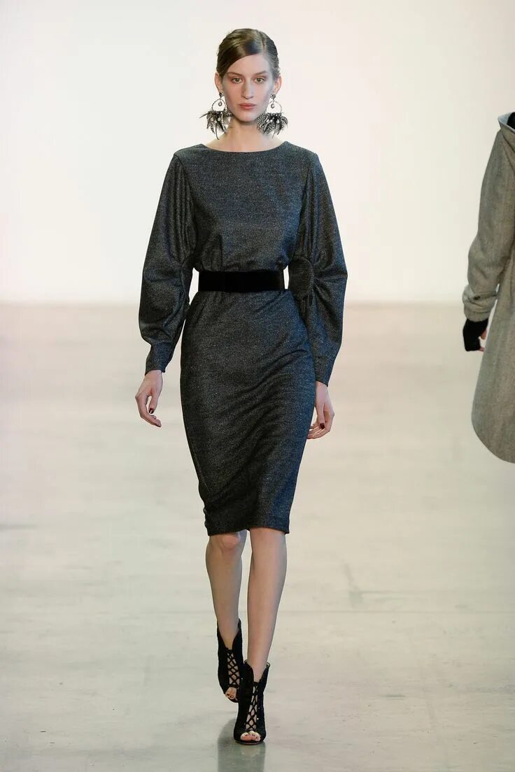 Платья осень зима фото Badgley Mischka Autumn/Winter 2018 Ready To Wear Fashion, Women's runway fashion