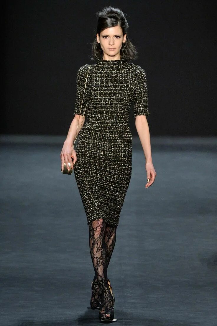 Платья осень зима фото Badgley Mischka Fall 2015 Ready-to-Wear Fashion Show - Vogue Fashion, Badgley mi