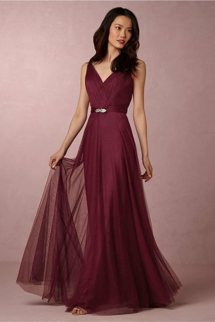 Платья оттенков фото Красивое бордовое платье Каталог одежды Dress-m.ru