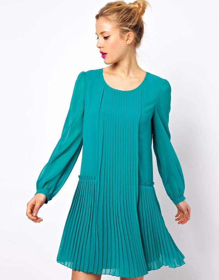 Платья плиссе фото pleats to perfection Asos shift dress, Asos dress, Sundress dress