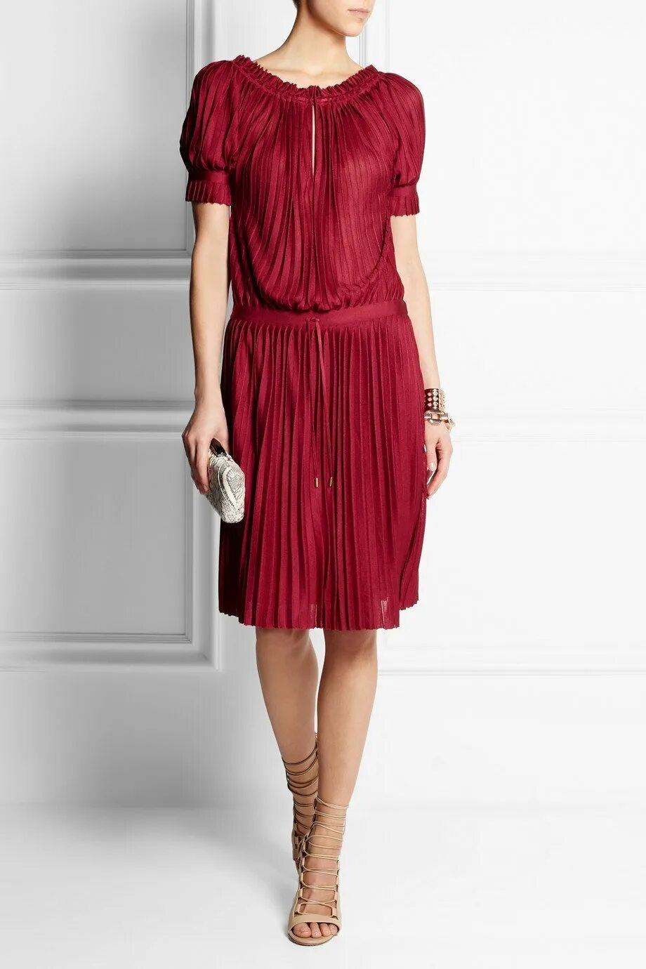 Платья плиссе фото Женские плиссированные платья: найдено 88 картинок