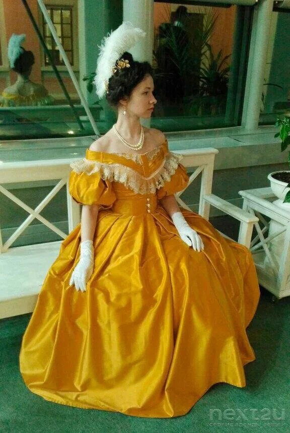 Платья пушкинской эпохи фото Платье пушкинской эпохи - прокат от 2000 руб. Москва