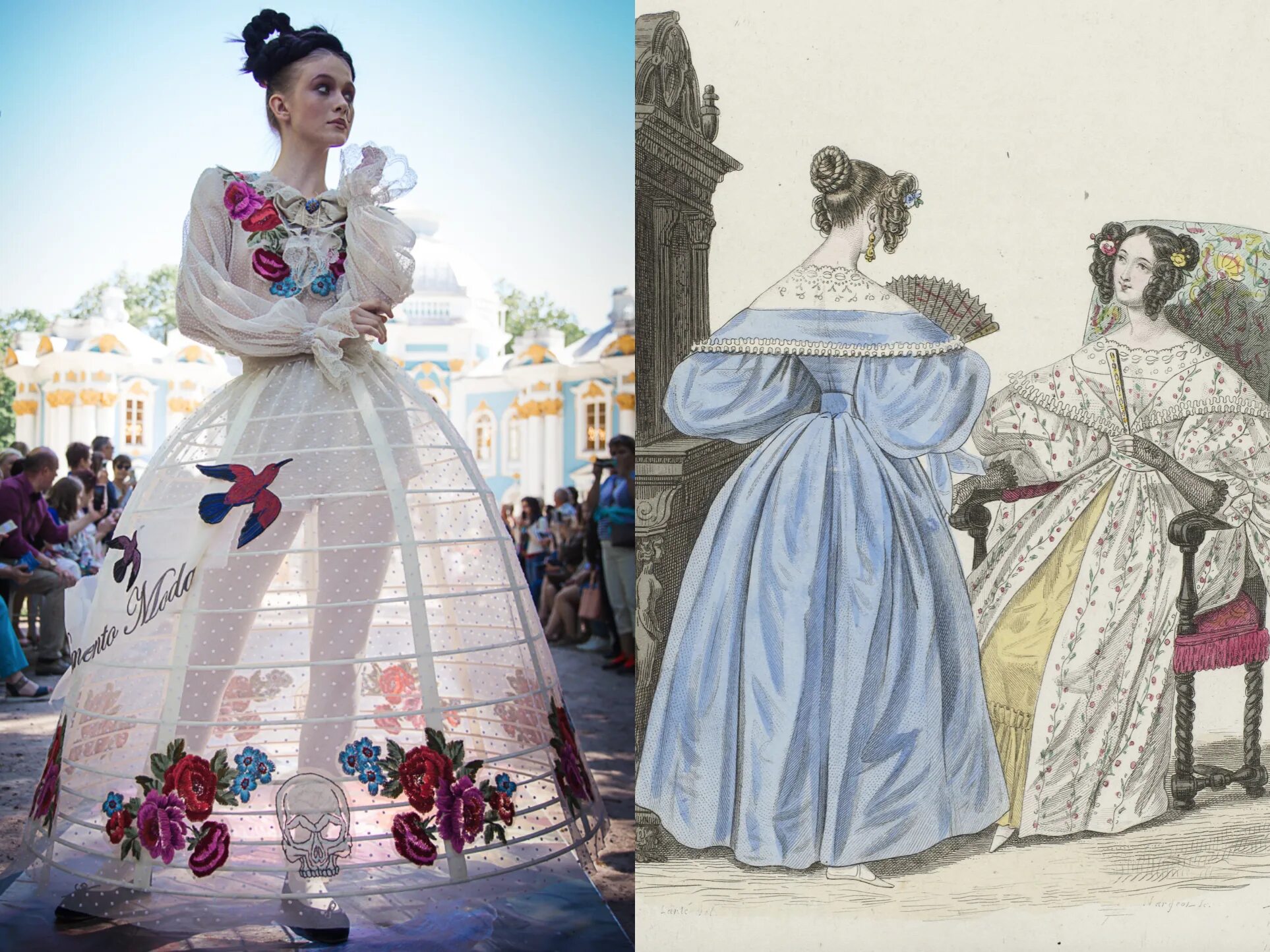Платья пушкинской эпохи фото Историк моды Марина Скульская о грядущем тренде на образы пушкинской эпохи - DEL