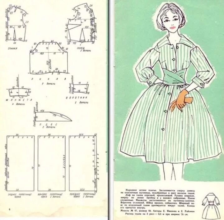 Платья ретро стиль выкройка Pin em Sewing Molde de roupa infantil, Moldes de roupas, Camisas masculinas