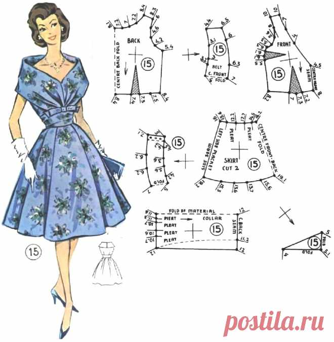 Платья ретро стиль выкройка ШИТЬЕ ДЛЯ ЖЕНЩИН (ретро Европа) Выкройка платья, Выкройка одежды, Винтажные швей