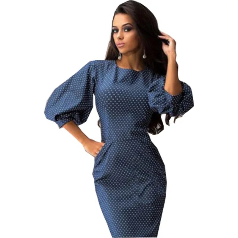 Платья рукав фонарик фото Рукав фонарь на платье - 89 фото