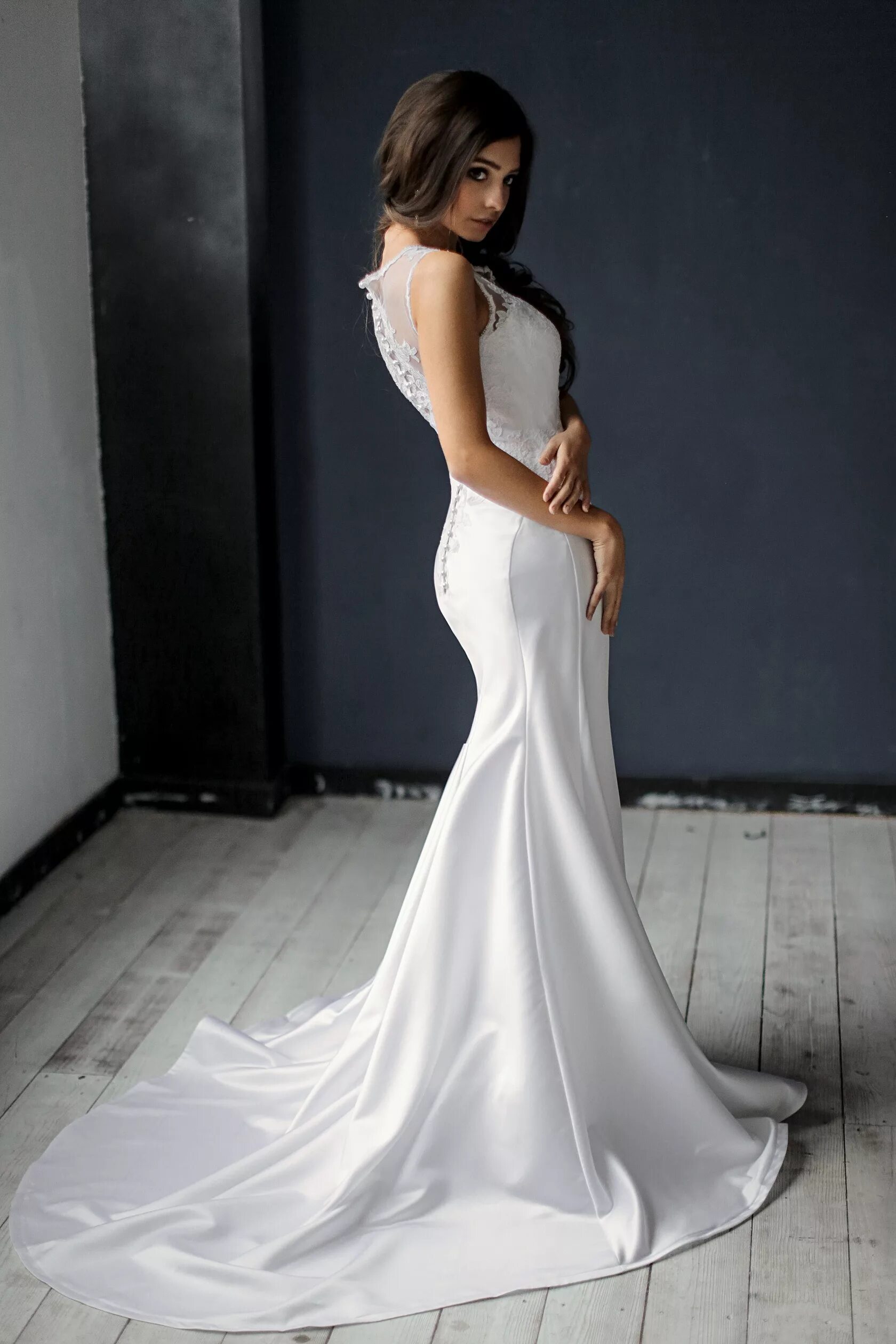 Платья рыбкой фото Платье силуэт рыбка