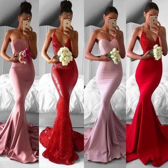 Платья рыбкой фото Simple Prom Dresses, prom dresses,mermaid prom dress,party dress,formal evening 
