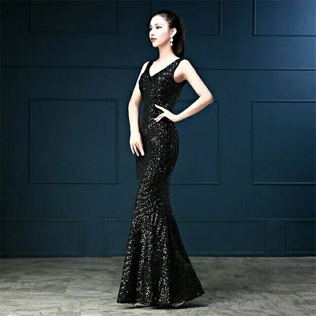 Платья рыбкой фото sabrina-black-1 - Прокат платьев в Нижнем Новгороде Alexia