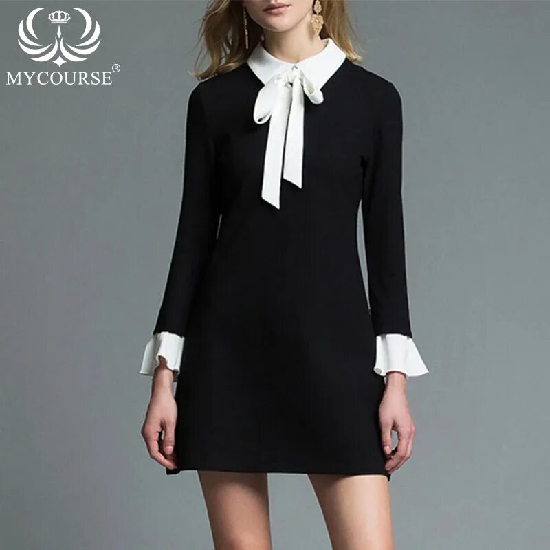 Платья с белым воротником фото Платье с белым воротничком Каталог одежды Dress-m.ru