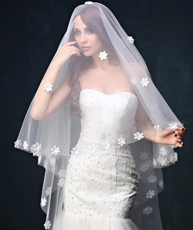 Платья с фатой фото Фата фото