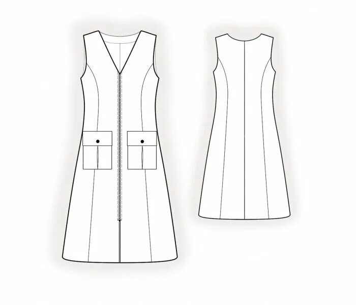 Платья с карманами выкройки Выкройки по индивидуальным размерам 2088 Виктор Александрович Лазарев Дзен