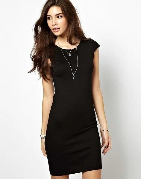 Платья с круглым вырезом фото Only Dress With Cap Sleeve by ONLY Latest fashion clothes, Fashion, Dresses