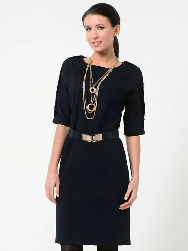 Платья с круглым вырезом фото Уверены, что ваш стиль - классика? Нет вы просто боитесь перемен - Секреты Вашег