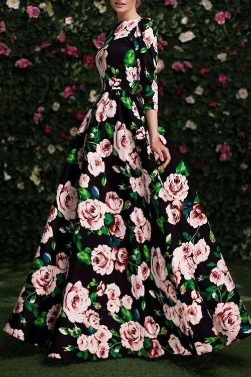 Платья с цветами фото Женственные платья макси с цветочным принтом. Maxi dress, Floral print maxi dres