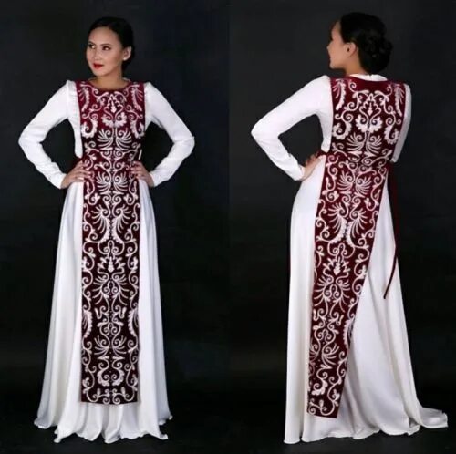 Платья с узорами фото Красавицы в национальных платьях - Фотография 9 из 27 ВКонтакте