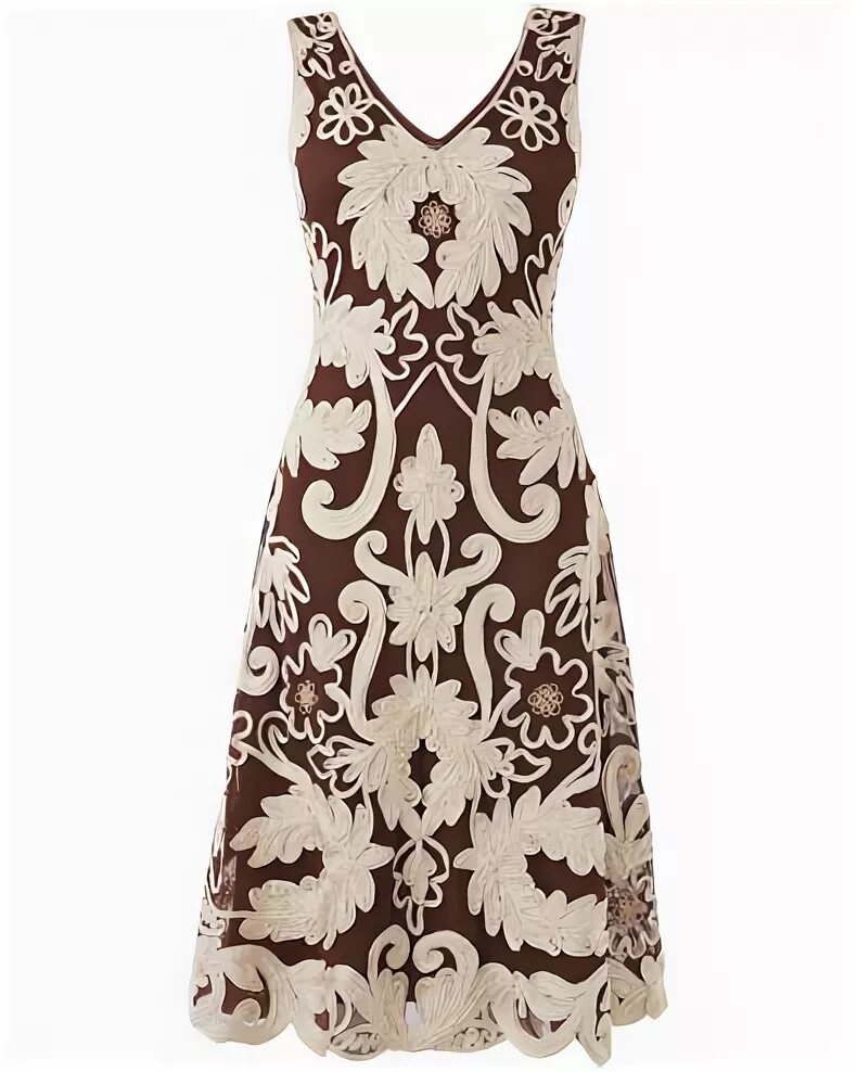 Платья с узорами фото Roma Tapework Dress
