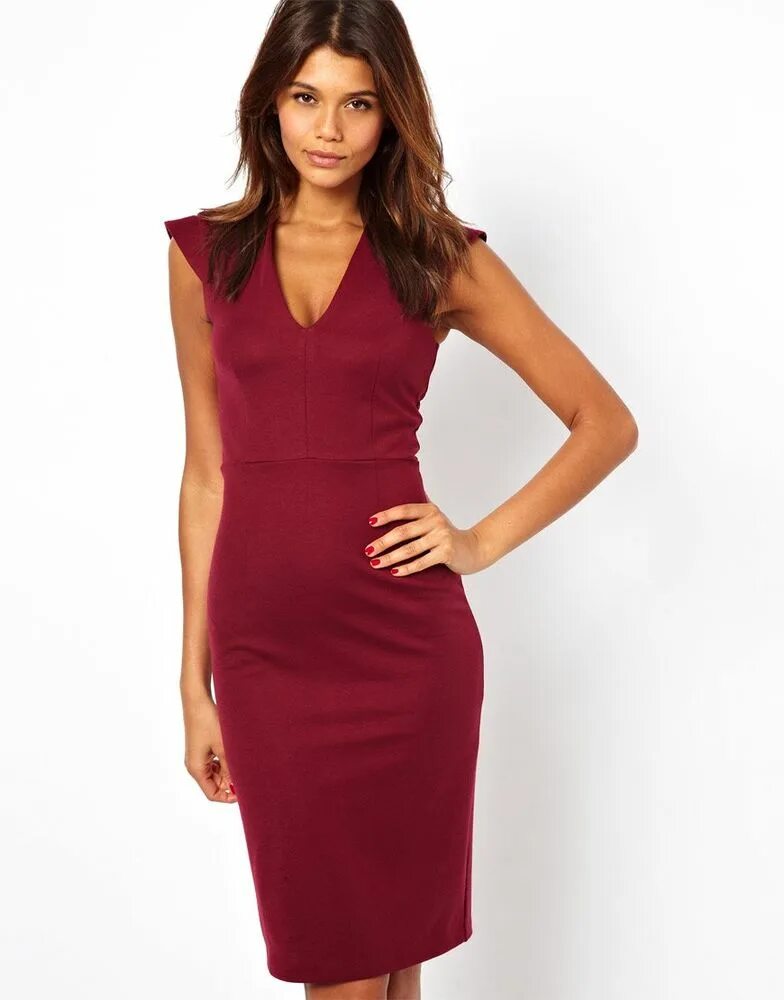 Платья с v вырезом фото U вырез: найдено 71 картинок