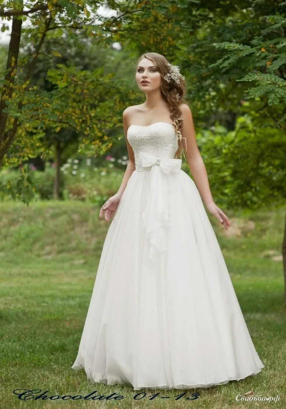 Платья смоленск каталог фото цены Купить свадебное платье 01-13-В65375 (Lady White, коллекция Chocolate, цвета: бе