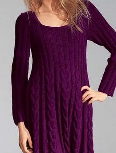 Платья спицами фото Расклешенное платье Платья, Потрясающие платья, Расклешенное платье