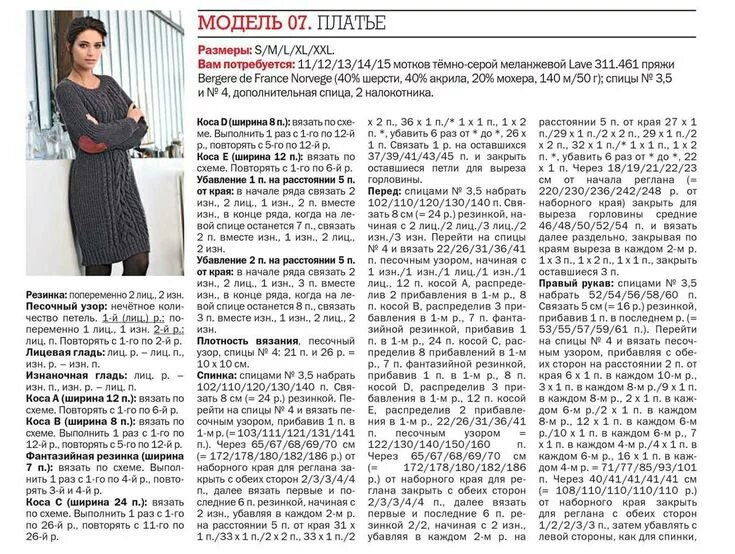 Платья спицами со схемами и описанием Пин от пользователя Наталья Топченко на доске платья Вязание, Платья, Темно-серо