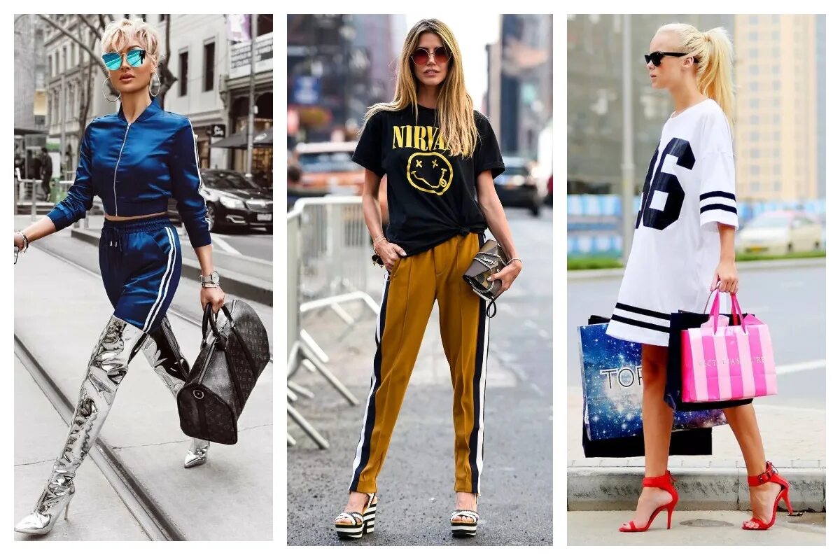 Платья спорт шик 2024 фото Спортивный стиль одежды Подбор гардероба и аксессуаров