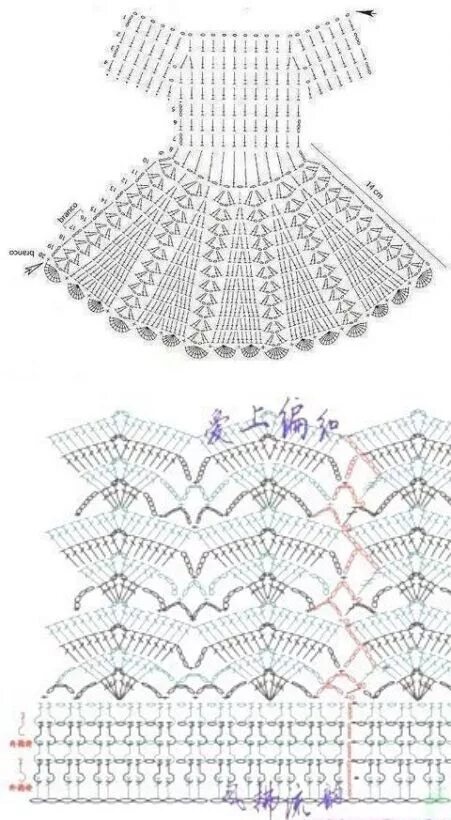 Платья связанные крючком для кукол схемы Идеи на тему "Цветы крючком" (24) в 2021 г схемы вязания крючком, вязание, вязан