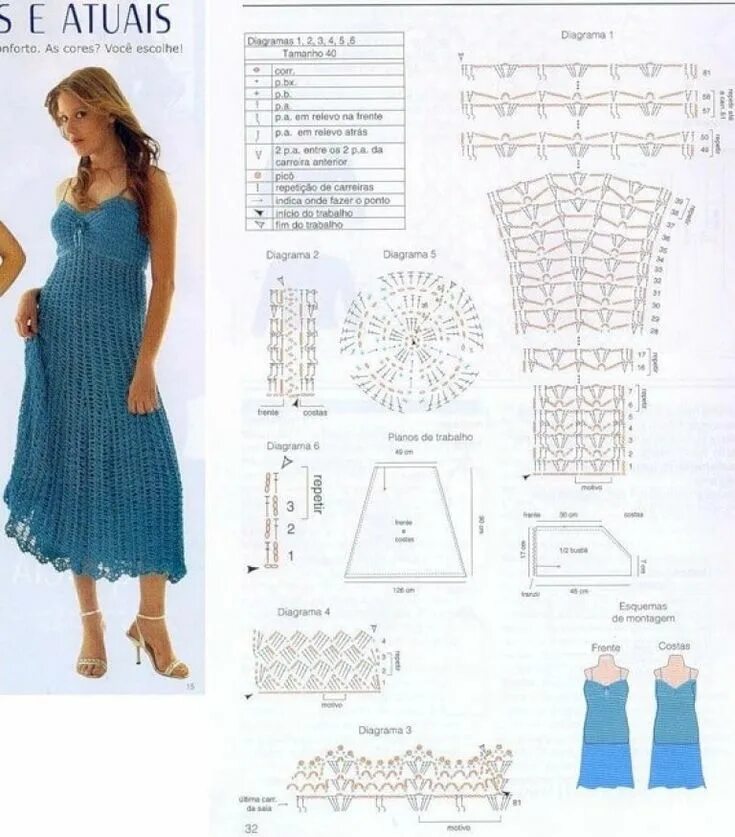 Платья связать крючком схемы Pin on Вязаные платья Crochet dress pattern, Crochet dress, Crochet clothes