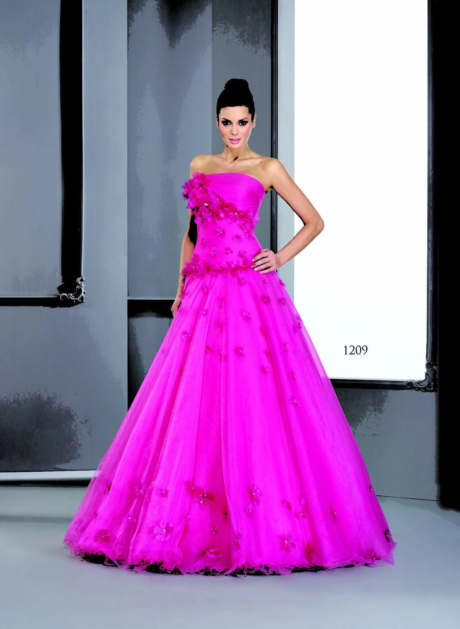 Платья цвета фуксии фото Fuchsia Evening Gown Sale Online ulthera.ru
