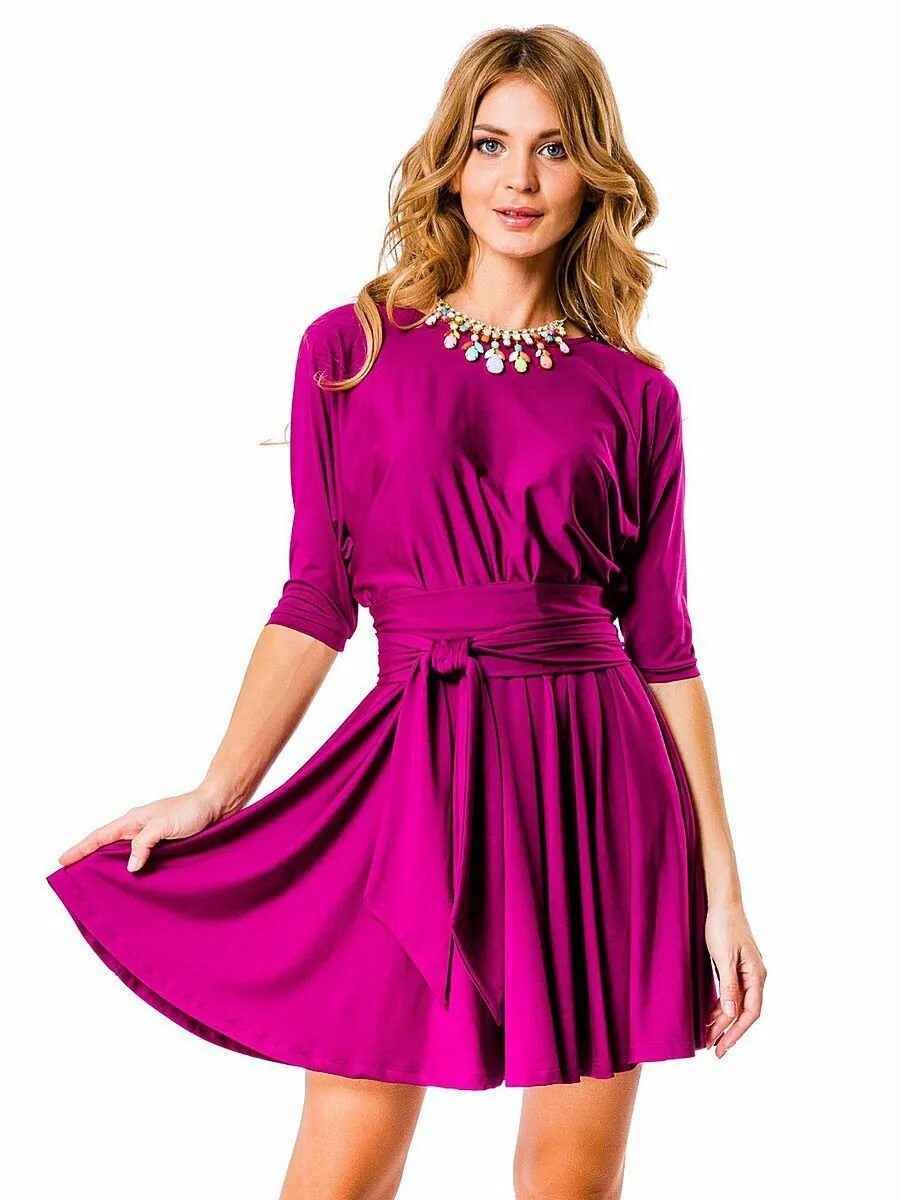 Платья цвета фуксии фото Платье цвета фуксии фото