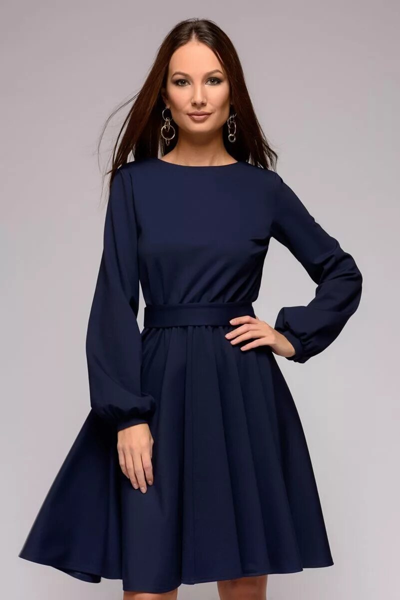 Платья темно синего цвета фото Платье 1001 DRESS 0344496: купить за 4300 руб в интернет магазине с бесплатной д
