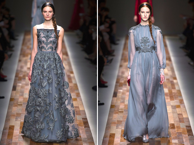 Платья тенденции фото Valentino Fall 2013 - Honestly WTF