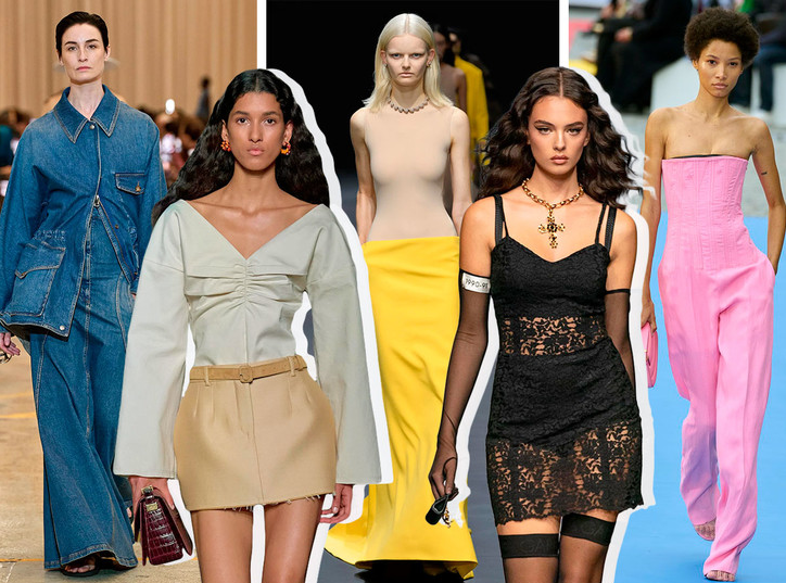 Платья тренд 2024 модные Мода и стиль в 2023 году тенденции, которые будут популярными.