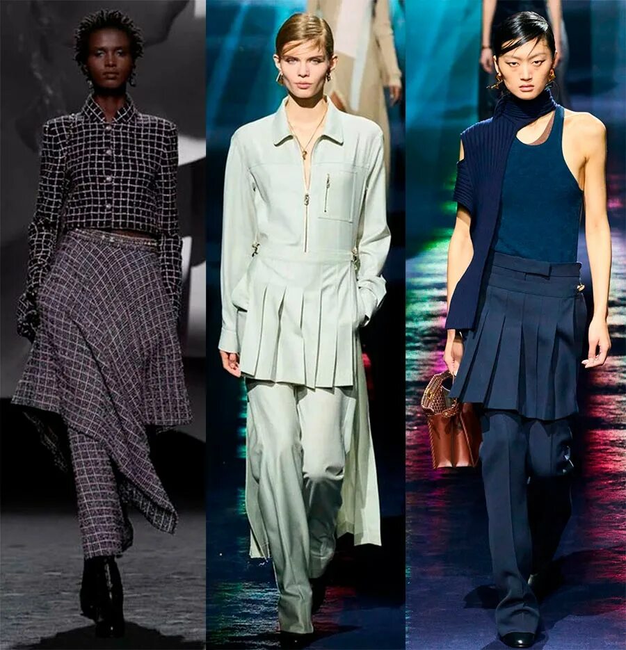 Платья тренд 2024 модные тенденции Модные тренды женской одежды 2023-2024: образы из коллекций сезона