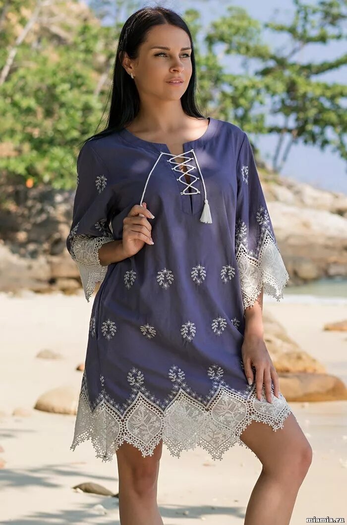 Платья туника фото Туника Mia-Mella Марсель 6397 купить по цене 0 в Москве в интернет-магазине BUST